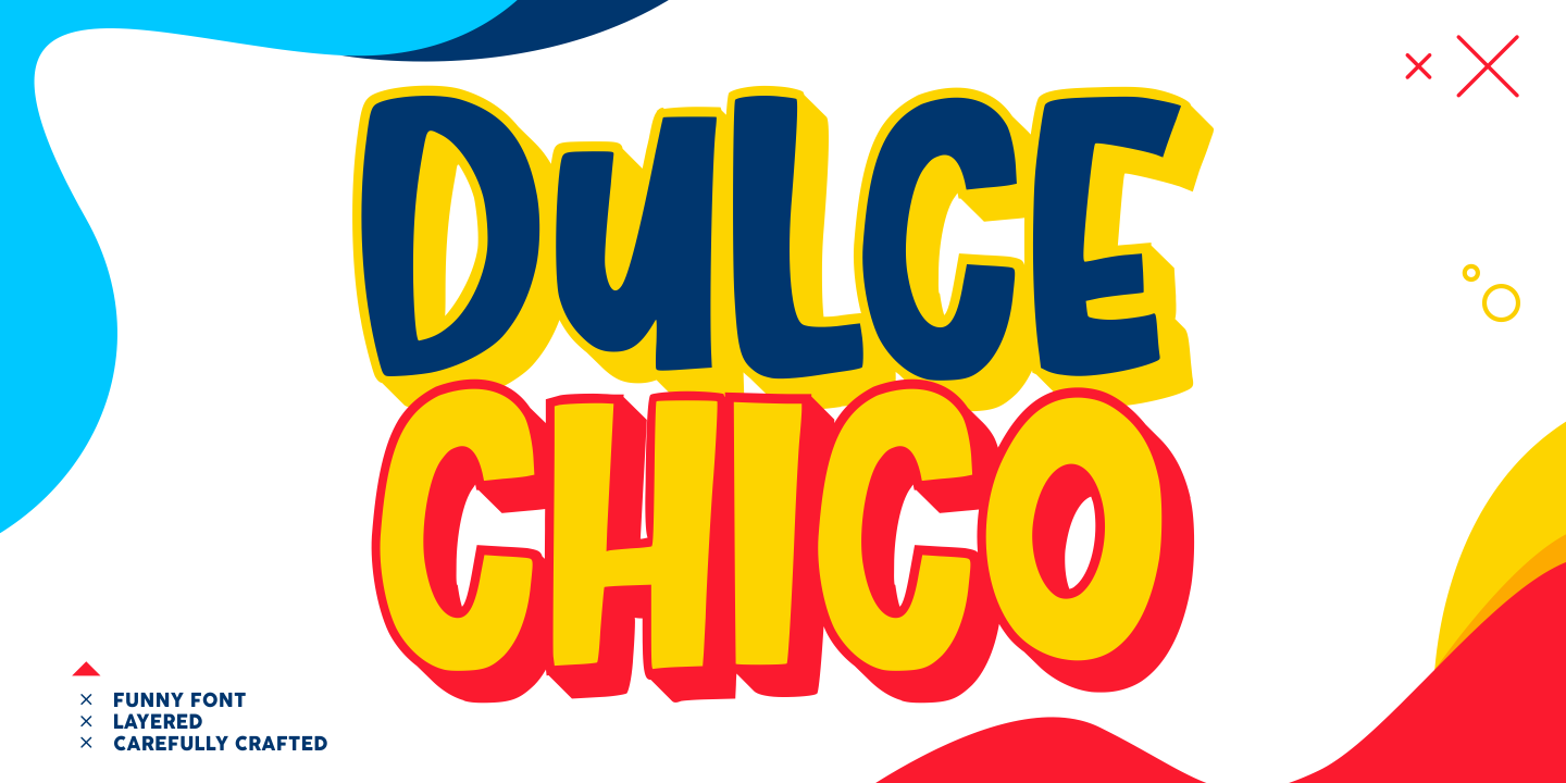 Przykładowa czcionka Dulce Chico #1